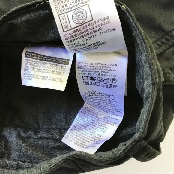 Levi's Pants Mens Cargo 32x32 Black XX Taper Leg Casual Tactical Utility Trouser - Picture 5 of 14